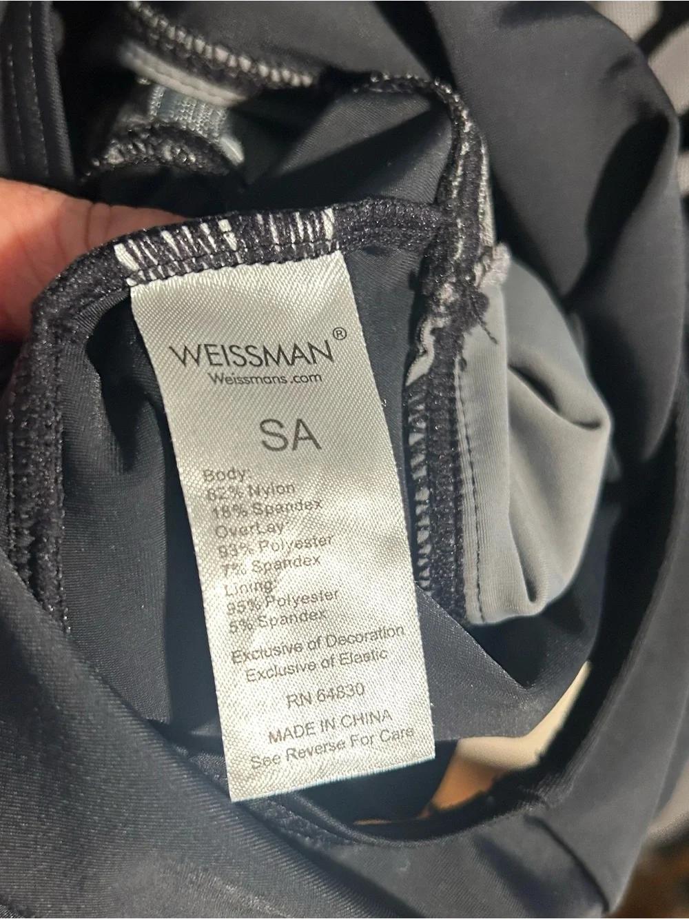 Wisseman Connexion Dance Costume  bodysuit